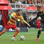 05.10.2025. Mecz 11. kolejki PKO BP Ekstraklasy: Jagiellonia Białystok - Korona Kielce / Fot. PAP/Artur Reszko