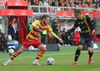 05.10.2025. Mecz 11. kolejki PKO BP Ekstraklasy: Jagiellonia Białystok - Korona Kielce / Fot. PAP/Artur Reszko