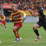 05.10.2025. Mecz 11. kolejki PKO BP Ekstraklasy: Jagiellonia Białystok - Korona Kielce / Fot. PAP/Artur Reszko