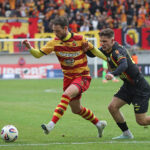 05.10.2025. Mecz 11. kolejki PKO BP Ekstraklasy: Jagiellonia Białystok - Korona Kielce / Fot. PAP/Artur Reszko