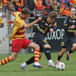 05.10.2025. Mecz 11. kolejki PKO BP Ekstraklasy: Jagiellonia Białystok - Korona Kielce / Fot. PAP/Artur Reszko