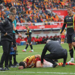 05.10.2025. Mecz 11. kolejki PKO BP Ekstraklasy: Jagiellonia Białystok - Korona Kielce / Fot. PAP/Artur Reszko