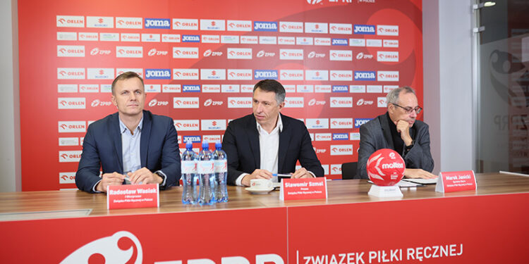 24.10.2025. Warszawa. Konferencja Związku Piłki Ręcznej w Polsce / Fot. PAP/Leszek Szymański