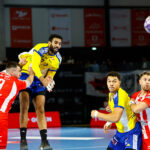 25.10.2025. Ostrów Wielkopolski. Mecz 9. kolejki Orlen Superligi: REBUD KPR Ostrovia – Industria Kielce / Fot. PAP/Tomasz Wojtasik