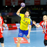 25.10.2025. Ostrów Wielkopolski. Mecz 9. kolejki Orlen Superligi: REBUD KPR Ostrovia – Industria Kielce / Fot. PAP/Tomasz Wojtasik