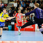 25.10.2025. Ostrów Wielkopolski. Mecz 9. kolejki Orlen Superligi: REBUD KPR Ostrovia – Industria Kielce / Fot. PAP/Tomasz Wojtasik