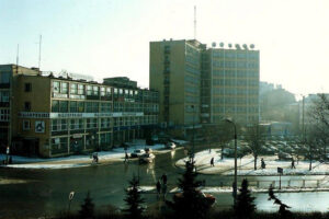 Kielce. Ulica Wesoła. 1995 rok / źródło: fotopolska.eu