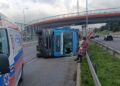 01.10.2025. Kielce. Ul. Grunwaldzka. Wypadek / Fot. policja
