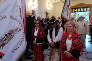 04.10.2025. Kałków. 30. Ogólnopolska Pielgrzymka Krajowej Sekcji Hutnictwa NSZZ Solidarność / Fot. Marta Gajda-Kruk - Radio Kielce