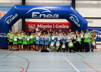 22.10.2025. Zrębin. Turniej Regionalnej Ligi Młodzieżowej „Enea Cup” w piłce ręcznej / Fot. organizator