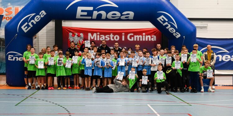 22.10.2025. Zrębin. Turniej Regionalnej Ligi Młodzieżowej „Enea Cup” w piłce ręcznej / Fot. organizator