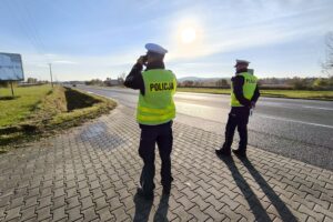 23.10.2025. Kielce. Kampania „Twoje światła – Nasze bezpieczeństwo” / Fot. Dariusz Kuc - Radio Kielce