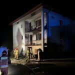 27.10.2025. Sandomierz. Pożar domu / Fot. PSP Sandomierz