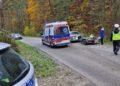 17-latek uderzył motocyklem w drzewo - Radio Kielce 26.10.2025. Bogoria. Wypadek / Fot. policja Staszów