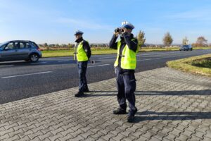 23.10.2025. Kielce. Kampania „Twoje światła – Nasze bezpieczeństwo” / Fot. Dariusz Kuc - Radio Kielce