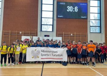 23.10.2025. Kielce. Świętokrzyska Liga Szkół Podstawowych w piłce ręcznej / Fot. Rafał Szymczyk - Radio Kielce