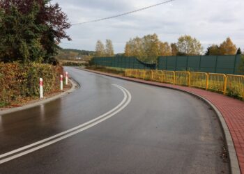 Wizja terenowa na nowo wybudowanej drodze powiatowej w Bilczy / Fot. Miasto i Gmina Morawica