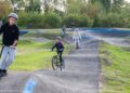 Nowa rowerowa atrakcja w Nowinach - Radio Kielce Nowiny. Pumptrack / Fot. Gmina Nowiny - Facebook