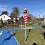 30.10.2025. Tarnawa. Miasteczko ruchu drogowego / Fot. Jakub Rożek - Radio Kielce