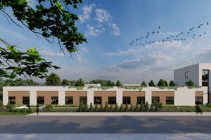 Sporny parking dzieli mieszkańców - Radio Kielce Wizualizacja nowego skrzydła Szpitala Powiatowego w Kazimierzy Wielkiej