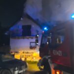 03.10.2025. Stąporków. Pożar / fot. straż pożarna