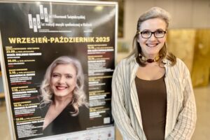 02.10.2025. Kielce. Filharmonia Świętokrzyska. Na zdjęciu: Aleksandra Zamojska – sopranistka / Fot. Jarosław Kubalski - Radio Kielce