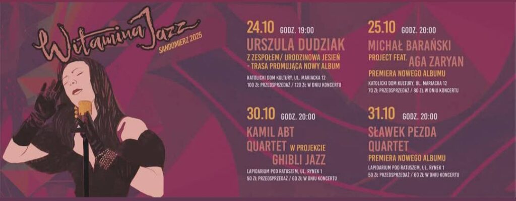 W Sandomierzu Festiwal Witamina Jazz - Radio Kielce