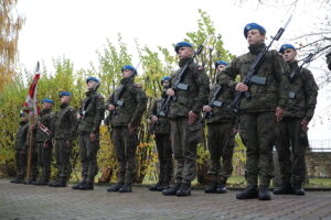 28.10.2025 Kielce. Cmentarz Partyzancki. Obchody upamiętniające 86. rocznicę tragicznej śmierci Prezydenta Stefana Artwińskiego / Fot. Wiktor Taszłow - Radio Kielce