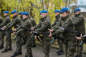 28.10.2025 Kielce. Cmentarz Partyzancki. Obchody upamiętniające 86. rocznicę tragicznej śmierci Prezydenta Stefana Artwińskiego / Fot. Wiktor Taszłow - Radio Kielce