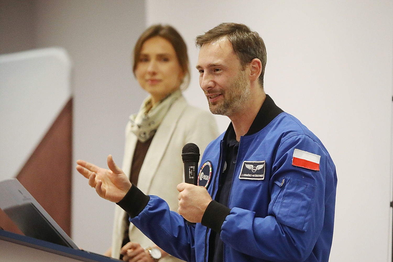 Kielce, GUM. Spotkanie z polskim astronautą
