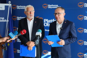02.10.2025. Kielce. Konferencja KO / Fot. Wiktor Taszłow - Radio Kielce