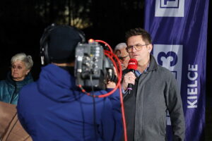 29.10.2025. Wincentów. Program Interwencja Radia Kielce. / Fot. Wiktor Taszłow - Radio Kielce