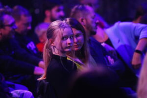 Tłumy na spotkaniu z polskim astronautą - Radio Kielce 29.10.2025. Targi Kielce. Spotkanie Sławosza Uznańskiego-Wiśniewskiego z mieszkańcami Kielc / Fot. Wiktor Taszłow - Radio Kielce