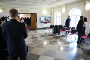 02.10.2025 Kielce. UJK. Inauguracja roku akademickiego 2025/2026 / Fot. Wiktor Taszłow - Radio Kielce