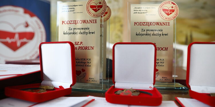 Święto kolejowych krwiodawców