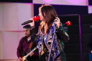 03.10.2025. Kielce. Studio Gram. Koncert Kornelii Patro / Fot. Wiktor Taszłow - Radio Kielce