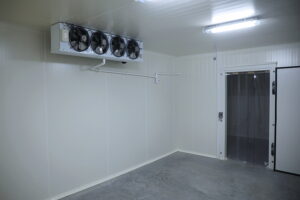 Kielecka Caritas otworzyła magazyn do przechowywania żywności - Radio Kielce 30.10.2025. Kielce. Otwarcie i poświęcenie magazynu żywności i przetwórni owoców i warzyw kieleckiej Caritas / Fot. WIktor Taszłow - Radio Kielce