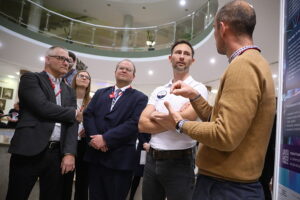 Sławosz Uznański-Wiśniewski odwiedził Politechnikę Świętokrzyską - Radio Kielce 30.10.2025. Kielce. Sławosz Uznański-Wiśniewski na Politechnice Świętokrzyskiej / Fot. Wiktor Taszłow - Radio Kielce