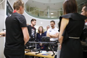 Sławosz Uznański-Wiśniewski odwiedził Politechnikę Świętokrzyską - Radio Kielce 30.10.2025. Kielce. Sławosz Uznański-Wiśniewski na Politechnice Świętokrzyskiej / Fot. Wiktor Taszłow - Radio Kielce