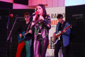 03.10.2025. Kielce. Studio Gram. Koncert Kornelii Patro / Fot. Wiktor Taszłow - Radio Kielce