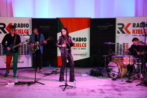 03.10.2025. Kielce. Studio Gram. Koncert Kornelii Patro / Fot. Wiktor Taszłow - Radio Kielce