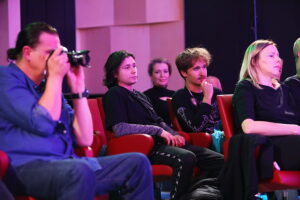 03.10.2025. Kielce. Studio Gram. Koncert Kornelii Patro / Fot. Wiktor Taszłow - Radio Kielce