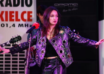 03.10.2025. Kielce. Studio Gram. Koncert Kornelii Patro / Fot. Wiktor Taszłow - Radio Kielce