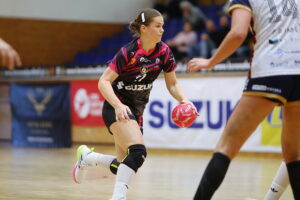 04.10.2025. Kielce. Mecz Ligi Centralna piłki ręcznej Suzuki Korona Handball - Pogoń Szczecin / Fot. Wiktor Taszłow - Radio Kielce