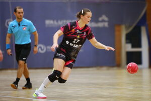 04.10.2025. Kielce. Mecz Ligi Centralna piłki ręcznej Suzuki Korona Handball - Pogoń Szczecin / Fot. Wiktor Taszłow - Radio Kielce