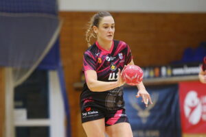 04.10.2025. Kielce. Mecz Ligi Centralna piłki ręcznej Suzuki Korona Handball - Pogoń Szczecin / Fot. Wiktor Taszłow - Radio Kielce