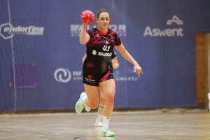 04.10.2025. Kielce. Mecz Ligi Centralna piłki ręcznej Suzuki Korona Handball - Pogoń Szczecin / Fot. Wiktor Taszłow - Radio Kielce