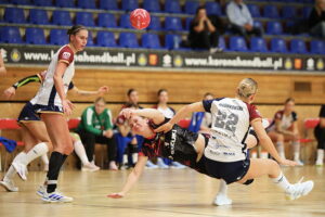 04.10.2025. Kielce. Mecz Ligi Centralna piłki ręcznej Suzuki Korona Handball - Pogoń Szczecin / Fot. Wiktor Taszłow - Radio Kielce