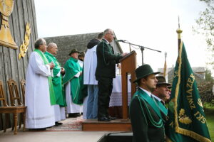 05.10.2025. Tokarnia. 16. Hubertus Świętokrzyski / Fot. Wiktor Taszłow - Radio Kielce