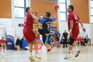 05.10.2025. Kielce. Mecz Ligi centralnej piłkarzy ręcznych SMS ZPRP I Kielce – AZS AGH Kraków / Fot. Wiktor Taszłow - Radio Kielce